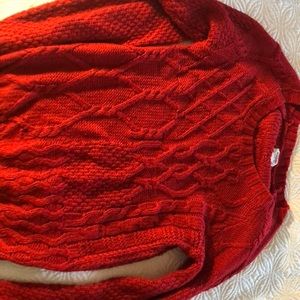 Target red pullover sweater